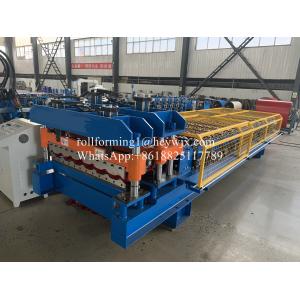 China 12 Rows Partial Arc Glazed Tile Roll Forming Machine supplier