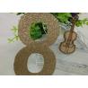 China Hight 5 &quot; Christmas Festival Glitter Cardboard Letters , Number 8 Alphabet Glitter Letters wholesale