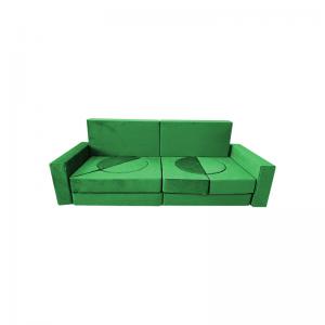 China Flexible Seating Modular Play Sofa Couch For Playroom With Waterproof Liner supplier