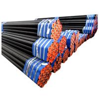 China Black Painted Cabron Steel Seamless Pipe ASTM A106 API 5L Sch 40 on sale