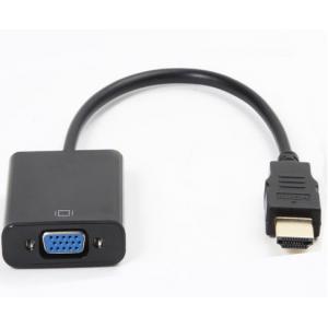 1080P HDMI Male to VGA Female Video Converter Adapter Cable for PC DVD HDTV TV
