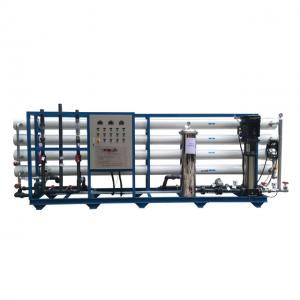 PLC Brackish Water Treatment System , UPVC Brackish Water Desalination Plant