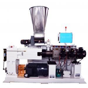 Plastic PVC Extruder Machine PVC Pipe/Profile/Sheet Conical Twin Screw Extruder