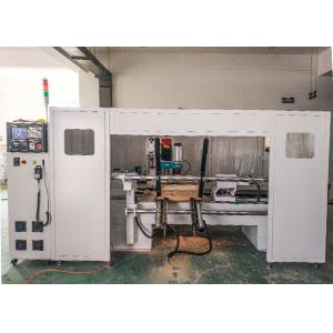 China 4.5KW 200mm CNC Wood Lathe Center For Band Saw Turning supplier