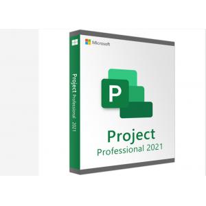 China 1280 X 768 Screen Resolution Microsoft Project Professional 2021 32/64 Bits supplier