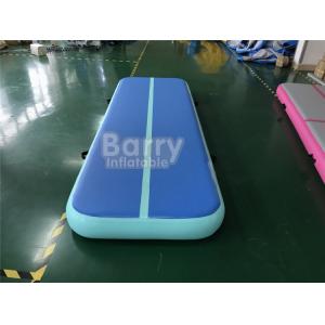 China Custom Indoor Outdoor Airtight Inflatable Air Track Gymnastics Mat For Gymnastics supplier