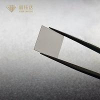 China 10mm*10mm Rectangular CVD Single Crystal Diamonds 0.5mm Thick on sale
