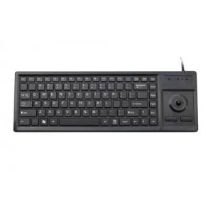 China Scissor X Switch Slim Industrial Keyboard With Trackball Compact Format Rugged supplier