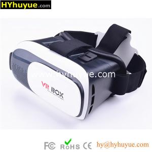 China 2016 New Product Google Cardboard Virtual Reality 3D VR BOX 2.0 with Game Remote Controlle supplier