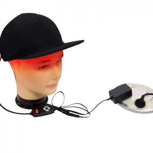 China 660nm 850nm Red Laser Helmet , Portable Red Light Hat Hair Growth supplier