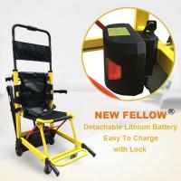 China Mini Motorized Ambulance Stair Chair Hand Trolley With 2 Years Warranty on sale