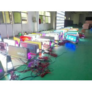 High brightness P4 Taxi LED Display advertising , taxi sign for car