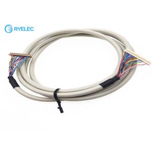 China Hrs Df13 40 Pin Edp Cable To 1mm Pitch Jae Fi-X30 30pin Lcd Lvds Cable supplier