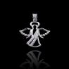 China Fashional Angel pendant Jesus Flying Person With Wings / Sterling Silver Charms wholesale