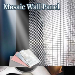 New Products Interior Decorative Metal Wall Panels Mosaic Bamboo Charcoal Wood Veneer Panels