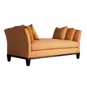 Highly Endurable Accent Patio Lounge Chairs Furniture Orange Fabric