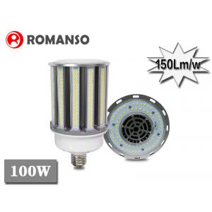 Aluminum Fin Heat Sink Replacement 360 Degree LED Bulb 100 Watt No Fans