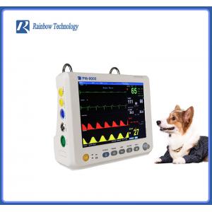 China Medical Instruments Veterinary Patient Monitor With Audible / Visible Alarm supplier
