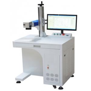 China High Precision Metal 30w Fiber Laser Marking Machine Marking Speed 0 - 120000mm / Min supplier