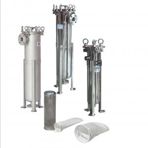 Max Flow Rate 27%-80% Filter Mesh Bag In Bag Out HEPA Filter Housing 7 10 Mm Thickness