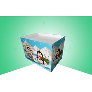China Heavy Duty Cardboard Pallet Display , Pallet Retail Display For Kid Foods / Snacks supplier