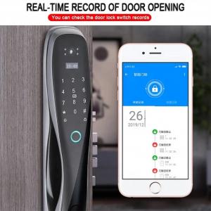Biometric Smart Door Lock Aluminum Alloy Home Fingerprint Door Lock