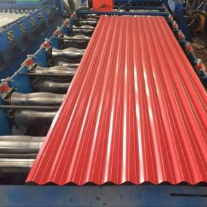 China Colored Galvanized Steel PPGI Sheets 1219*2438 Mm 1.5mm Thickness Customized Color supplier