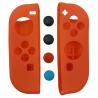 China For Nintendo Switch HOXC Silicone Solid Colors Protective Case Compatible For Nintendo Switch and Joy-Con OLED Controller with 13 Thumbstick Covers wholesale