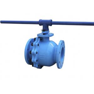 China Ball Valves Ductile Iron Valves With Flange End 2 End Cap Stem Packing supplier