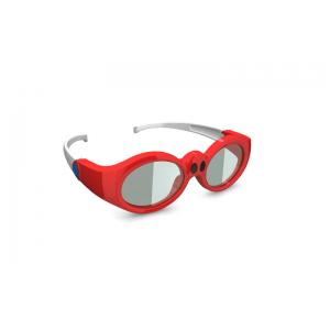 China PC Plastic Frame Active Shutter 3D Glasses With DLP Link 45g 2.2mA supplier