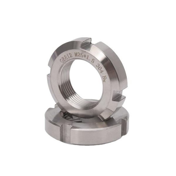 Finitura de óxido negro KM-14 Cerradura métrica para M3-M12 y 1/4-5/16 Transmisión de potencia Acero inoxidable estándar ANSI/ASME