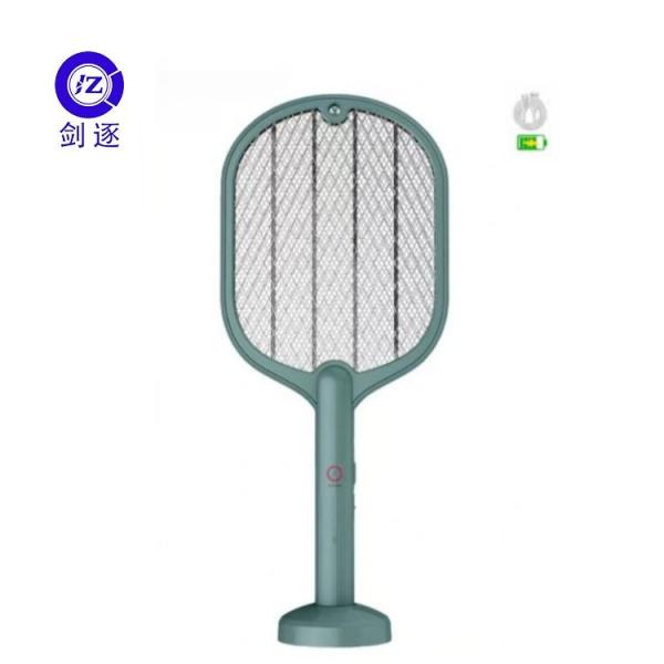 JZ High Voltage Rechargeable Suspension Mosquito Lamp + USB Type Bug Zapper 2 In 1 Electric Mosquito Swatter