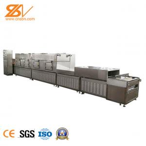China Grain Fruit Food Industrial Continuous Microwave Oven / Microwave Drying Machine supplier