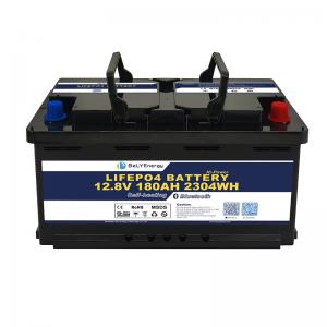 LiFePO4 battery Latest Design 12V 180AH Support CI BUS Communication for RV