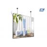 China A2 Ceiling Hanging Double Side Frameless Fabric Led Light box Sign wholesale