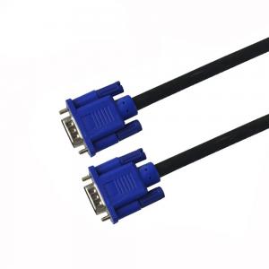 China 6.0mm Computer VGA Monitor Cables Hdmi To Vga Cable Braid Shielding supplier