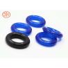 China Demi taille adaptée aux besoins du client transparente bleue de résistance thermique de joint circulaire de silicone wholesale