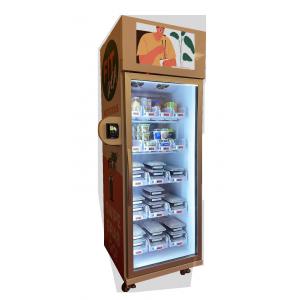 240V Smart Fridge for snack cold drink Vending Machine with nayax card reader