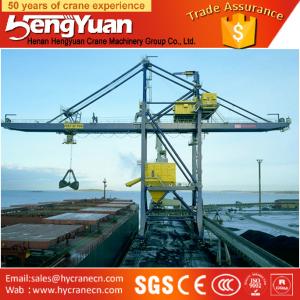 Widely used portal crane, two jaws electric grab Ship-unloader