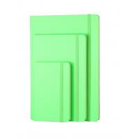 China Cool Fluorescent Leather Hardcover Stone Paper Notebooks A5 A6 A7 Size on sale