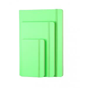 Cool Fluorescent Leather Hardcover Stone Paper Notebooks A5 A6 A7 Size