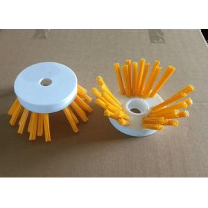 200mm Outer diameter Yellow Bristle Nylon Weed Brush for Remove Grass