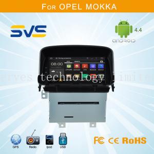 China Android 4.4 car dvd player GPS navigation for Opel Mokka car radio audio mp3 CD player supplier