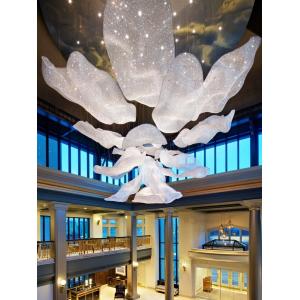 Creative Art Luxury Crystal Chandelier For Art Exhibition Hall Or Conference Hall