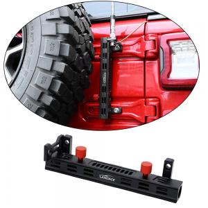 China Easy to Install Aluminum Flagpole Holder for Jeep Wrangler Tank 300 Car Fitment JEEP supplier