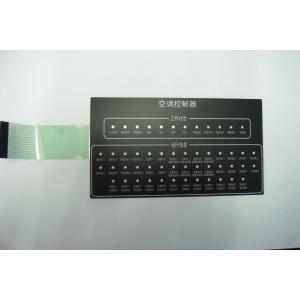 China Custom PET PC 100mA 3M 468MP Membrane Keyboard with Solder Pins connectors Available supplier