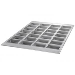 RK Bakeware China Foodservice NSF 28 Compartment Glazed Aluminized Steel Mini Loaf Pan Baking Tray