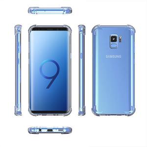 Air Cushion Transparent Shockproof TPU Crystal Clear Cell Phone Case For Samsung Galaxy S9