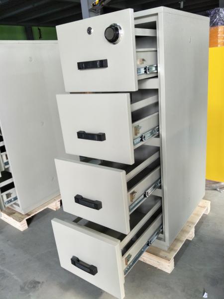 Safety Fire Rated File Cabinets With Separately Mechanical Lock