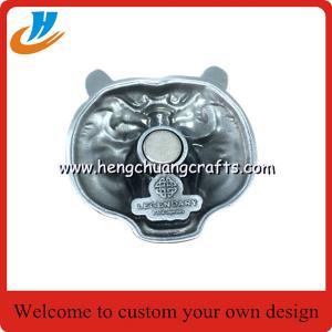 China Custom paper souvenir fridge magnet magnets for fridge/antique nickel plated fridge magnets supplier